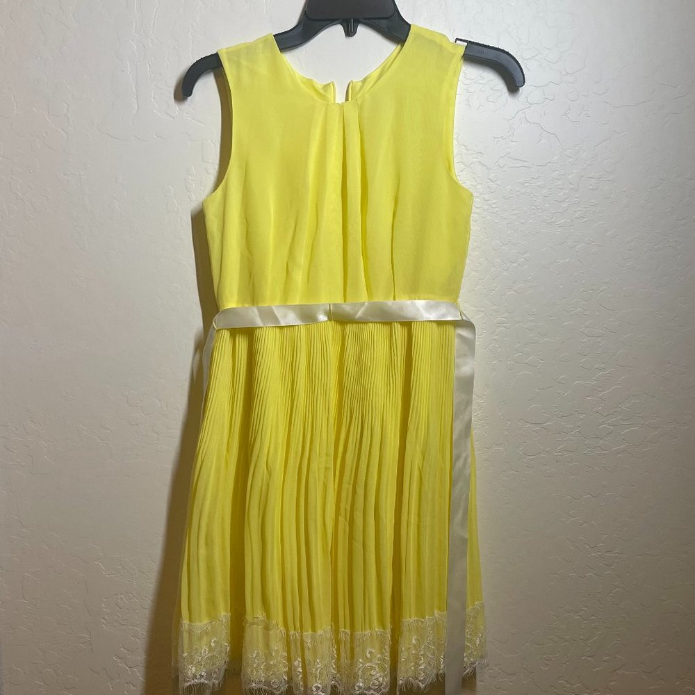 Yellow girls dress